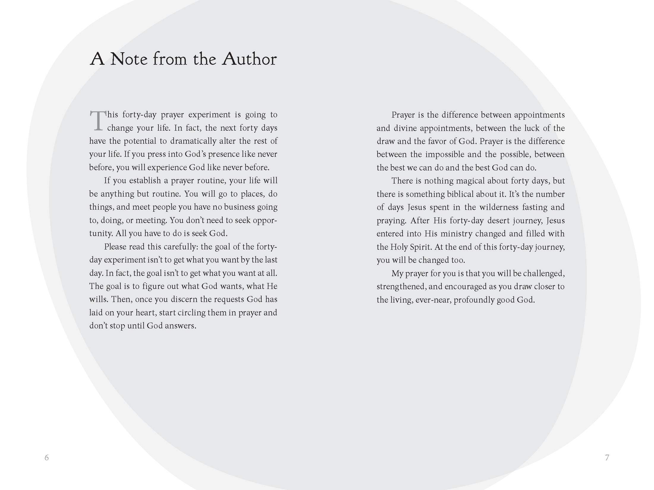 Draw the Circle Prayer Journal: A 40-Day Experiment Draw the Circle Prayer Journal: A 40-Day Experiment Hardcover