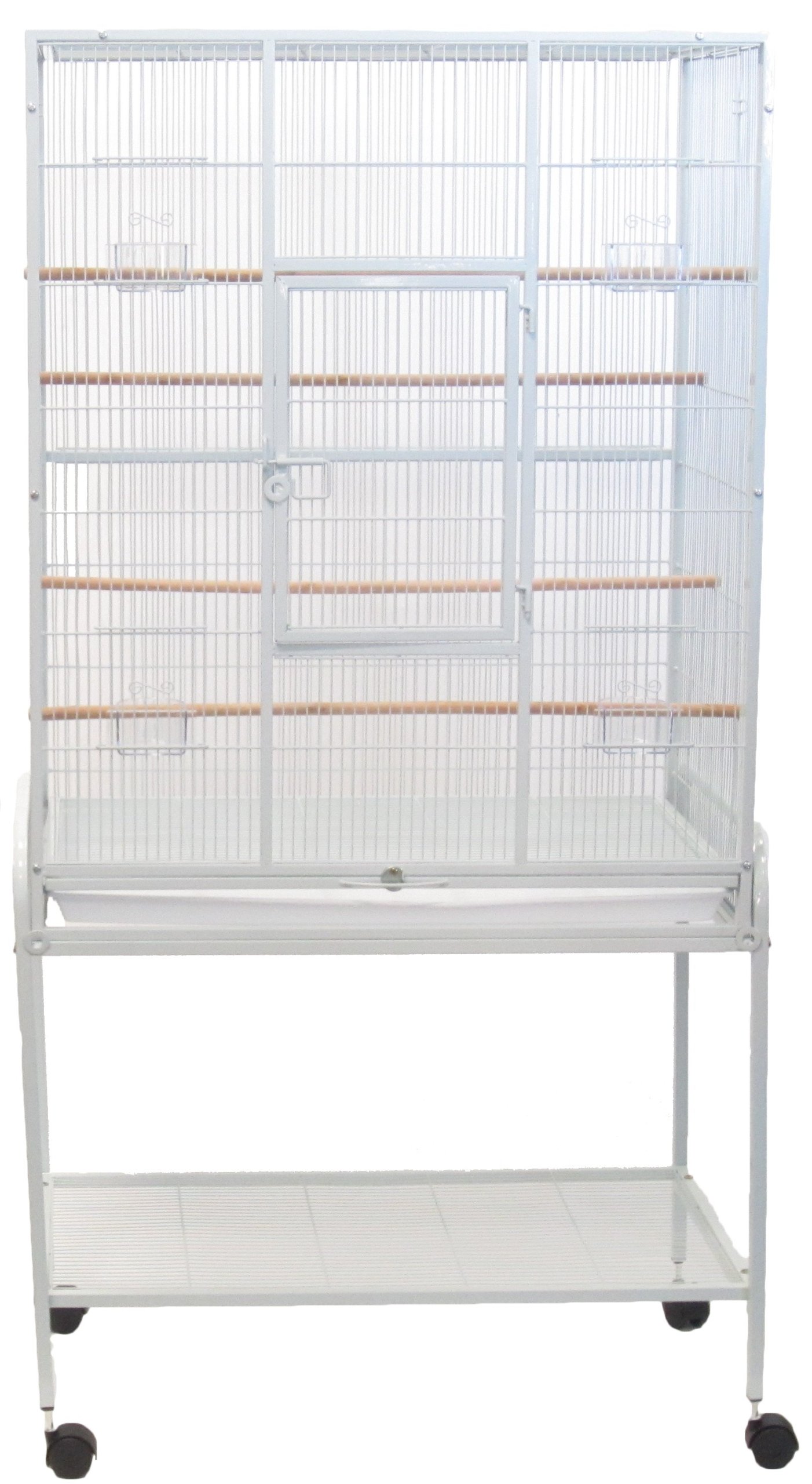 YML 1/2 in. Bar Spacing Aviary Cage with Stand - 31L x 19W x 61H in.