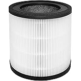 Byseacore MAF-03 Replacement Filter Compatible with Miko Ibuki L Air purifier MA-03 MA-03CW, 3-Stage Filtration with Activated Carbon, 1 Count
