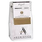 AROMISTICO | Rich Strong Gourmet Dark Roast | Premium Italian GROUND COFFEE | NAPOLI BLEND | For Cafetiere / French Press, Filter, Pour Over, Drip, Moka Pot or Aeropress | SMOKY, MALTY and DARK CHOCOLATE-Like