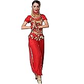 Astage Lady Belly Dancer Costume Halloweem Performance Wear All Sets
