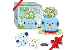 Creativity for Kids Plant-A-Pet: Puppy Toys for Girls - Small Gifts and Stocking Stuffers for Girls, Arts and Crafts for Kids, DIY Activity Set (Ages 6+)