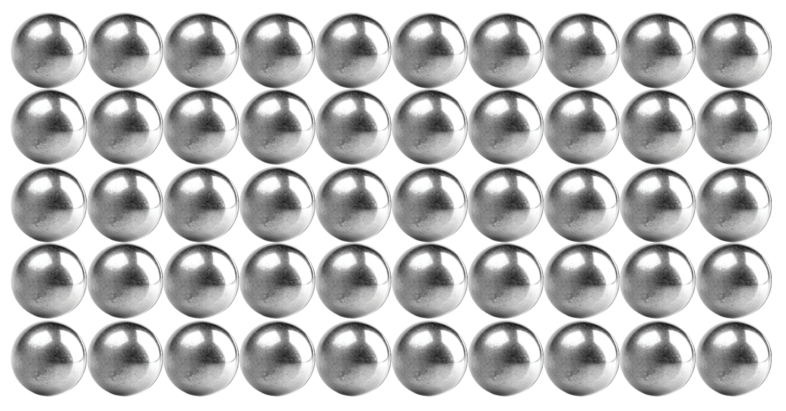 Barnett BAAS50 Slingshot Ammo (pack Of 50) - Silver, One Size