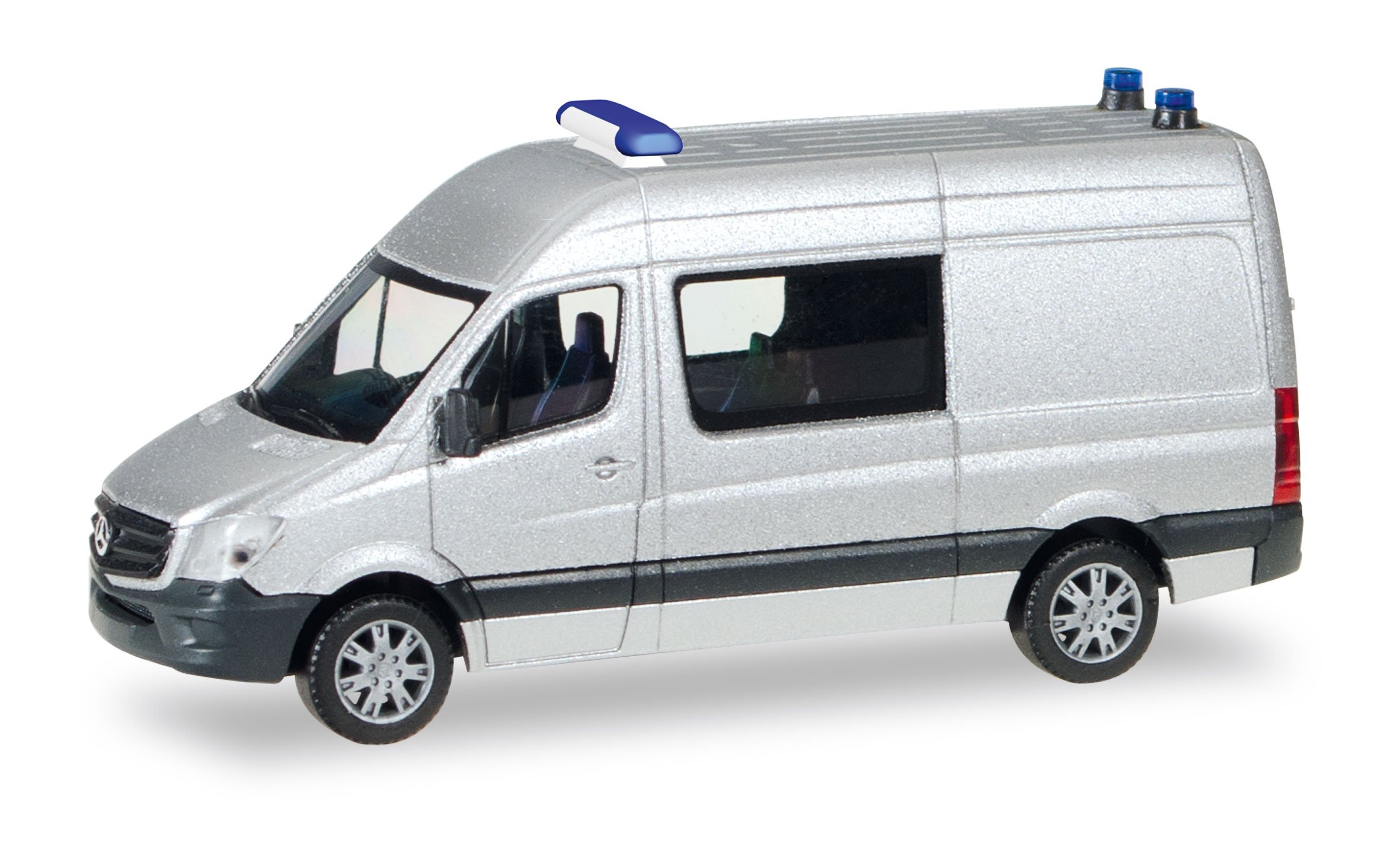 Herpa 12959 "Mercedes-Benz Sprinter Semi-Bus Mini Kit, Silver