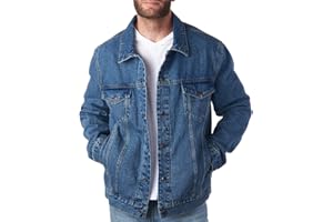 Alpine Swiss Derek Men’s Classic Denim Trucker Jacket