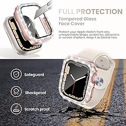 Tensea [3Pack for Apple Watch Screen Protector Case