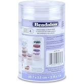 Beadalon (1-Pack Stack Containers Large 4 stacks 207A-012-1P