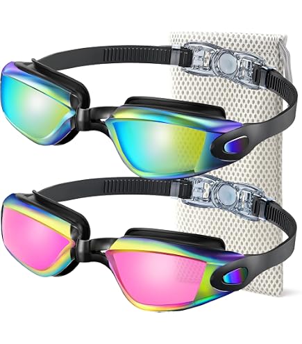 ZIONOR G1MINI – Lunettes De Piscine Polarisées Pour Enfants, Anti-buée, Protection UV, Super Confortables Pour Filles Et Garçons (3 à 14 Ans)