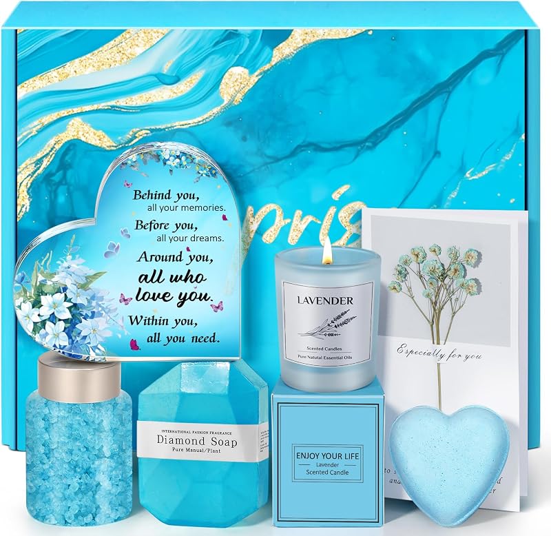 Eletorot Happy Birthday Gift Set for Women Bath Spa Hamper