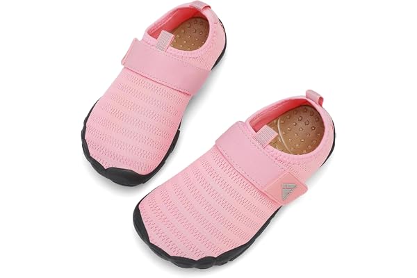 Mishansha Kids Water Shoes Quick-Dry Boys Girls Beach Pool Swim Shoes | Wide Toe Box, Adjustable, Non-Slip OutSole, Toddler Barefoot Shoes for Pool, Beach, Water Park, River & Camping Outdoor Play