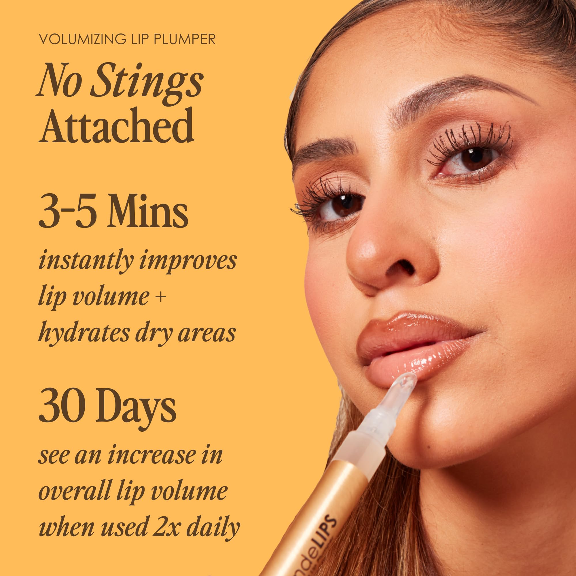 Grande Cosmetics GrandeLIPS Hydrating Lip Plumper - for Fuller-Looking, Hydrated Lips