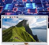 Kuuleyn 5-Inch HDMI LCD Screen 800x480 Resistive Touch Display for Raspberry Pi view 2