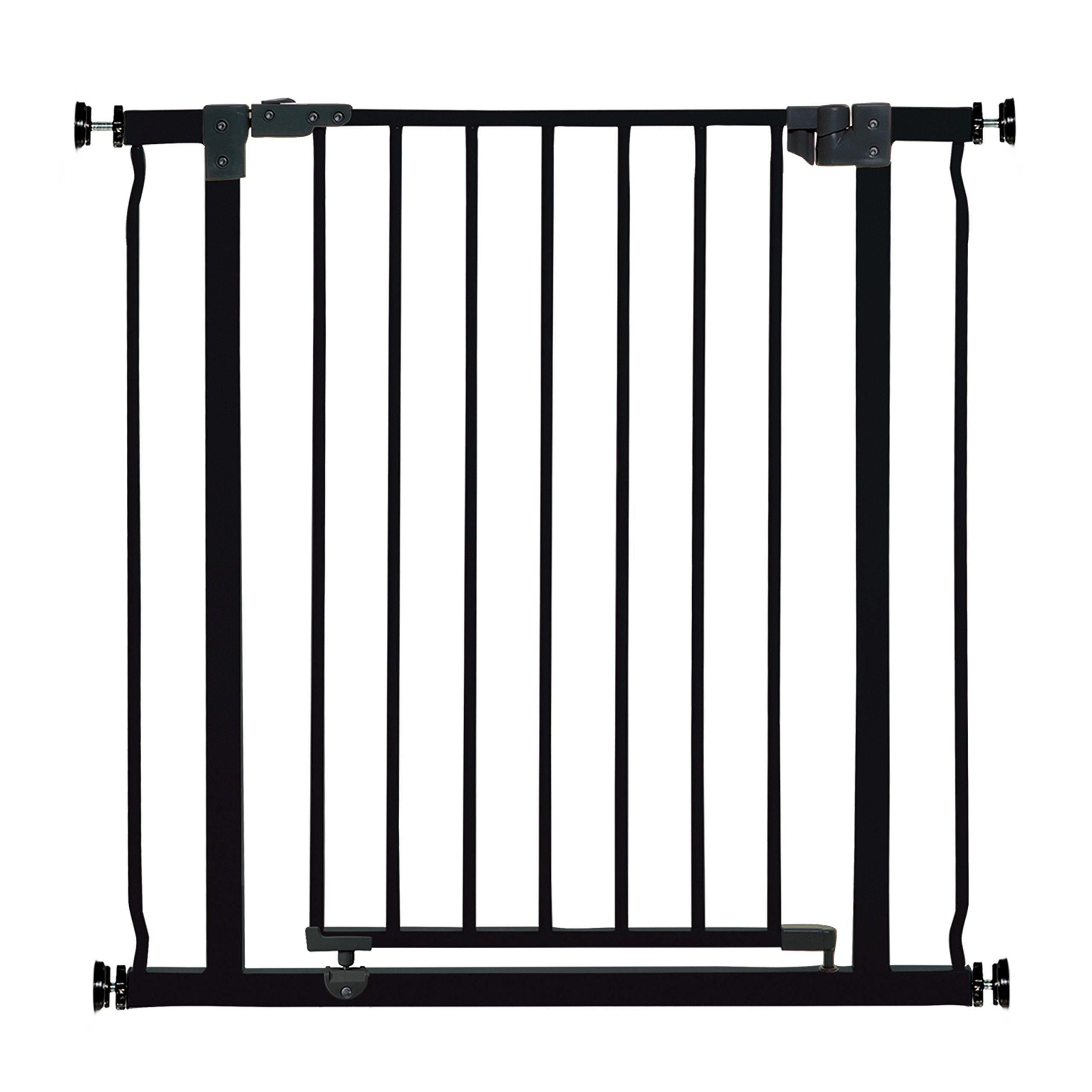 Dreambaby Liberty Metal Safety Gate, Black, 75 - 81 cm