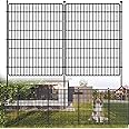 10 Panel Garden Fencing - 33 Inch Tall Animal Barrier For Dogs And Rabbits