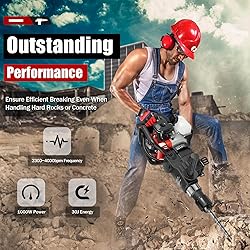 CUBELLIN Demolition Jack Hammer 33CC 2-Stroke Gas