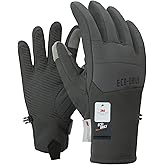 Eco-daily Winter Cycling Gloves for Men Above 23°F(-5°C) 3M Thinsulate Insulation Waterproof Windproof Thermal Gloves Touchscreen for Skiing Running Motorcycle