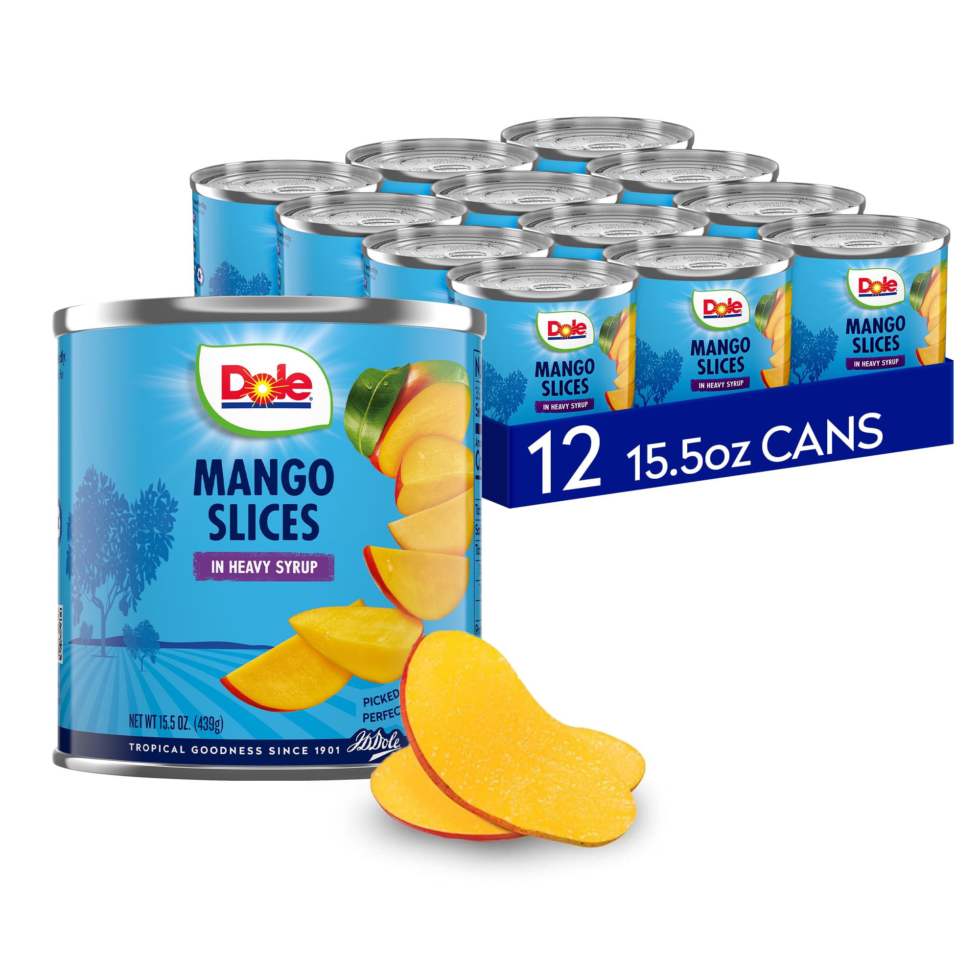 Dole Mango Slices in Heavy Syrup - Dole Canned