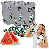 Bolero- Sugar Free Drink Mix Packets Watermelon Fruit Flavors | Powdered Flavored Water Packets | 36 Small Sachet On The Go Packets