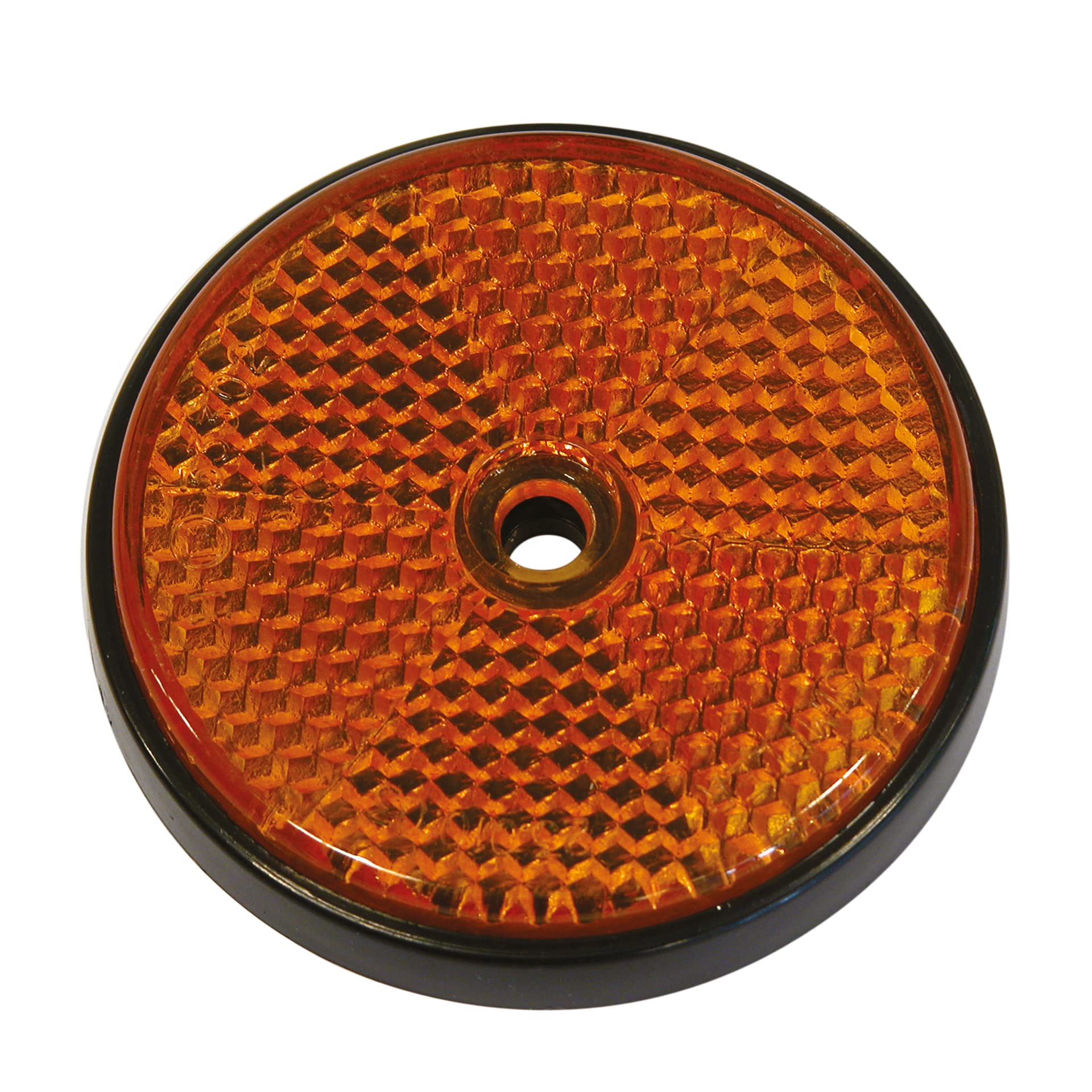 Carpoint 0413960 Reflector Round 70 mm 2 Pieces Orange