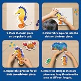 Skillmatics Poke-in Art Underwater Animals Mess-Free Craft Kit view 5