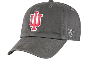 Top of the World Men's Adjustable Relaxed Fit Charcoal Icon Hat