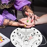 CRASPIRE Moth Pendulum Board Divination Kit Wooden Altar Wiccan Wand Rose view 3