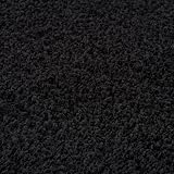 THE RUGS Living Room Round Shag Rug 120 cm Black 30 mm Thick 100% Polypropylene view 4