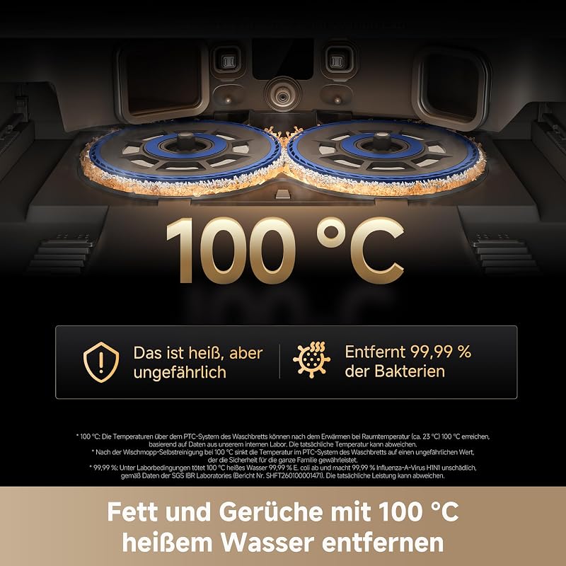 Matrix10 Pro Saugroboter m. Multi-Wischmopp-Wechseldock, 30.000 Pa