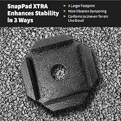 SnapPad Xtra RV Leveling Pads - Permanent Jack