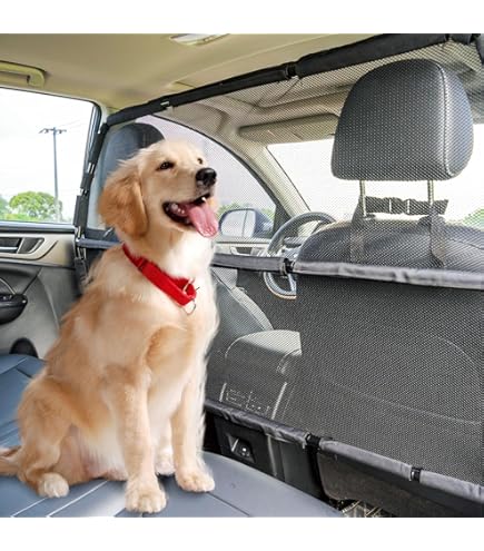 Dog Door Blueshyhall Dog Gate Safety Pet Dividers Fence Car