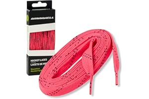 Winnwell Waxed Hockey Skate Laces - Ice Hockey & Roller Blade Skates Laces, Multiple Lace