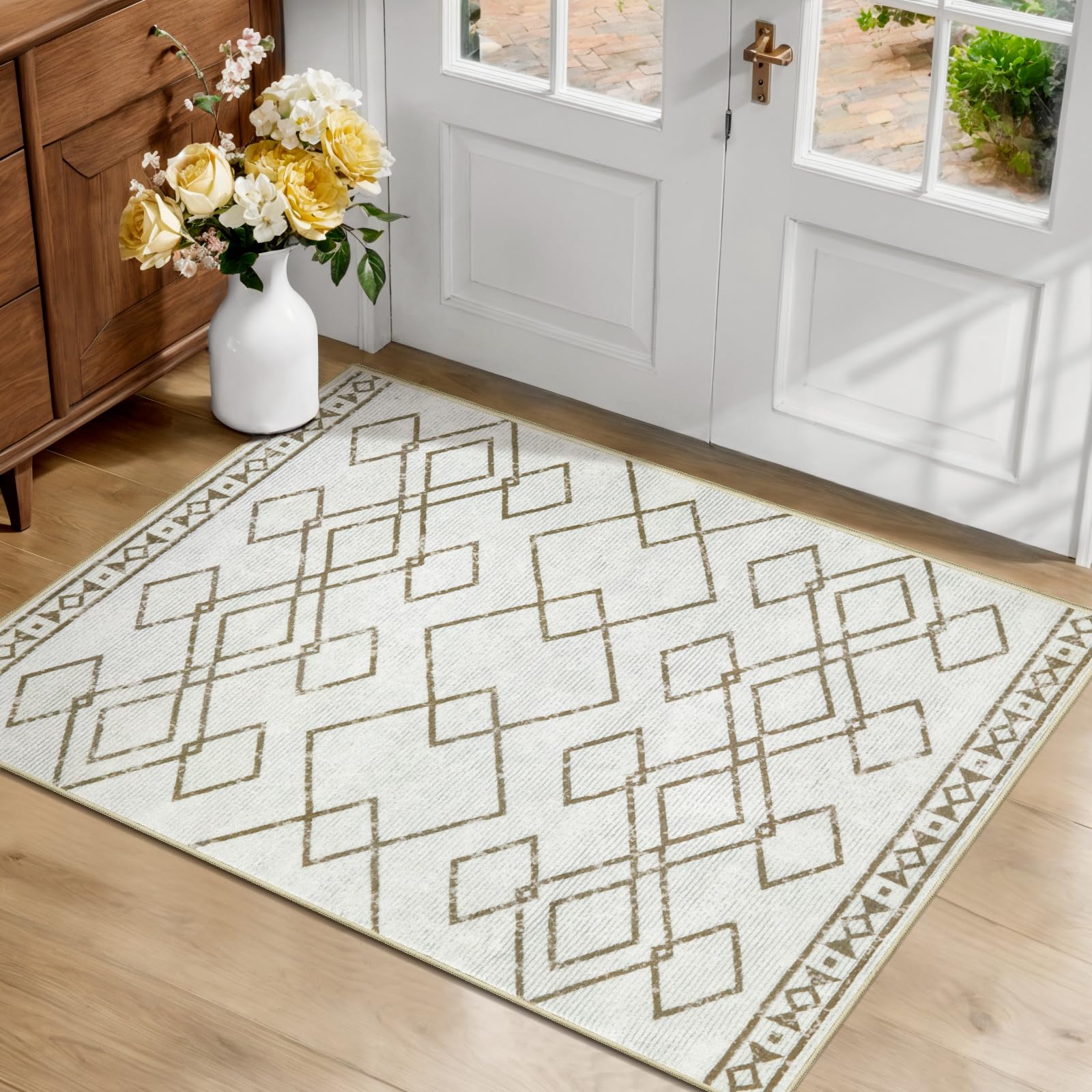 SERISSA 2x3 Washable Small Entry Rug,Soft Non Slip