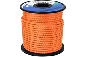emma kites UHMWPE Braided Cord High Strength Least Stretch Tent Tarp Rain Fly Guyline Hammock Ridgeline Suspension for Campin