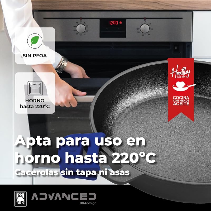 Advanced | Batterie de cuisine 7 pièces en fonte d’aluminium