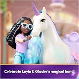 Unicorn Academy Layla & Glacier Set with 2 Riding Accessories Hair Tool view 4