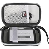 Mchoi Hard Case for Reshow Cassette Tape Player, Portable EVA Protective Storage Bag Compatible with Audio Tape Recorder to Digital Converter, Shockproof Travel Cover with Mesh Pocket, Case Only