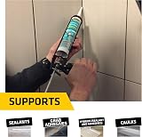Everbuild Super Flow Sealant Adhesive Cartridge Applicator Gun Rotating Barrel view 4