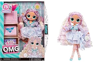 L.O.L. SURPRISE! LOL Surprise OMG Pearla Fashion Doll with 15 Surprises Including Mermaid Themed Fashions and Accessories – Great Gift for Kids Ages 4+
