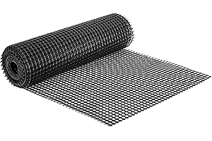 84.6"/118.1" Ski Board Protective Mesh-1 Roll Cuttable Snowboard Skin Mesh Protector-Black Ski Skins Net for Prevent Snow and