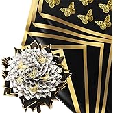 JarThenaAMCS 125 Pcs Graduation Money Bouquet Kit DIY Bouquets Filled with Folded Bills Gifts for Her Him College Middle High School Grad Party