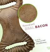 Benebone Dental Dog Chew Toy Real Bacon Flavor Medium Dogs 60 lb USA view 2