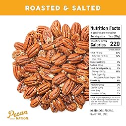 Pecan Nation Roasted & Salted Pecan Halves 16
