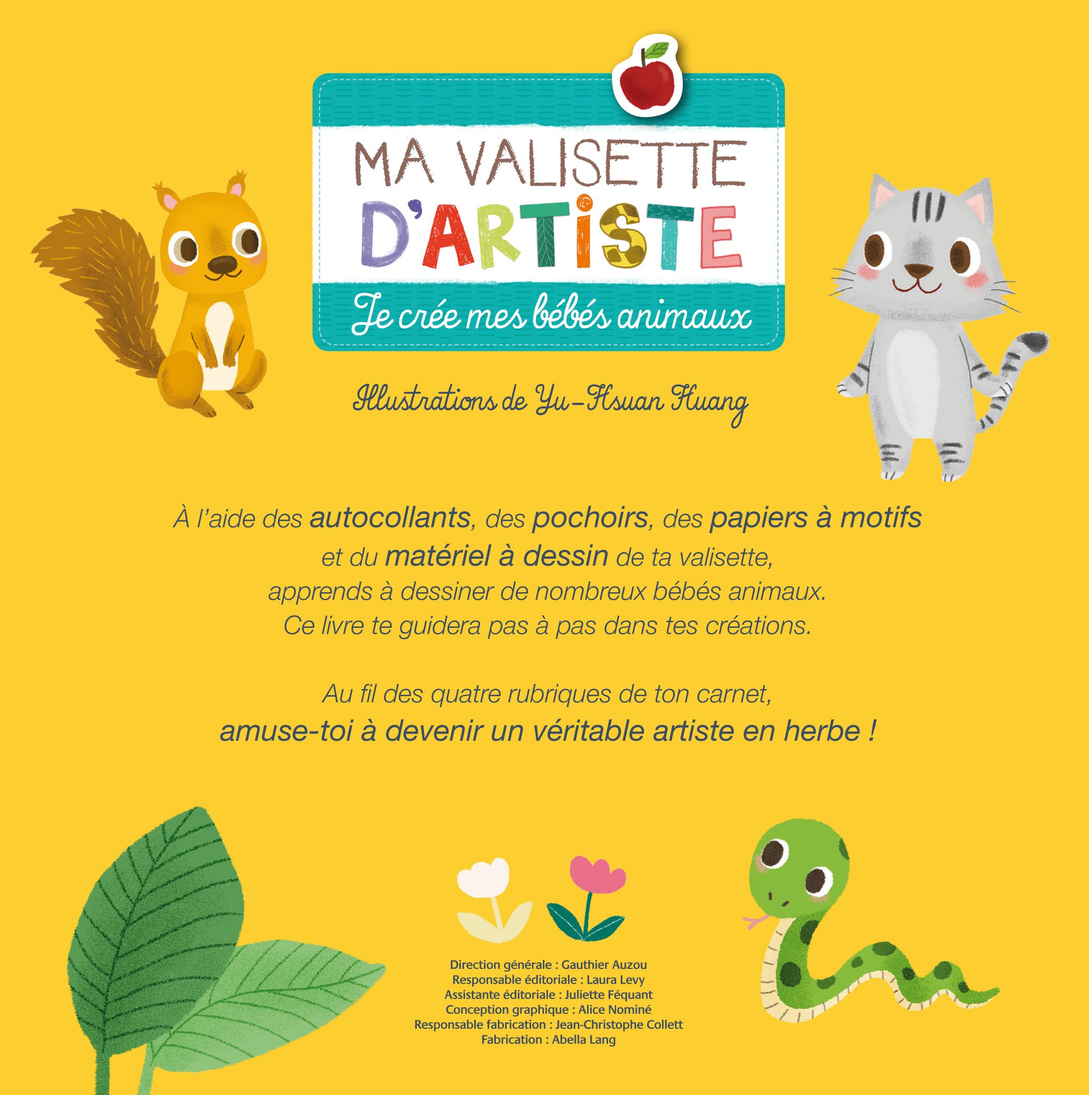 Je Cree Mes Bebes Animaux Coll Ma Valisetted Artiste Yu Hsuan Huang Amazon Com Books
