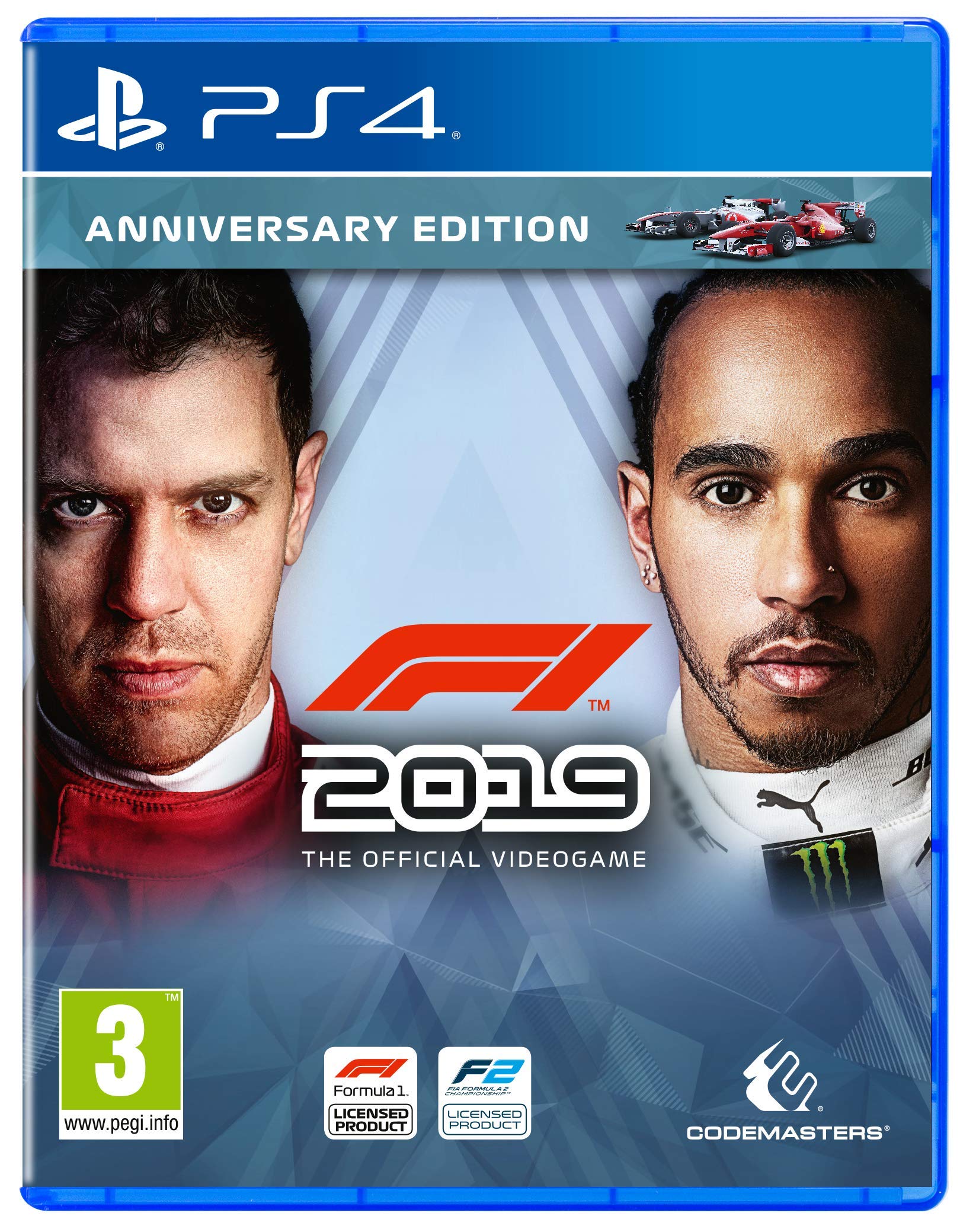 F1 2019 - Anniversary Edition (PS4) [Français, Anglais, Allemand, Italien, Espagnol]