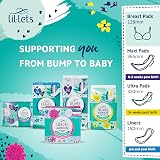 Lil-Lets Maternity Breast Pads 120 Count 4 Packs Ultra Slim Absorbent view 10