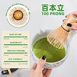 TEANAGOO Matcha Whisk Set 7 Pcs Ceramic Bowl Chawan Gift view 3
