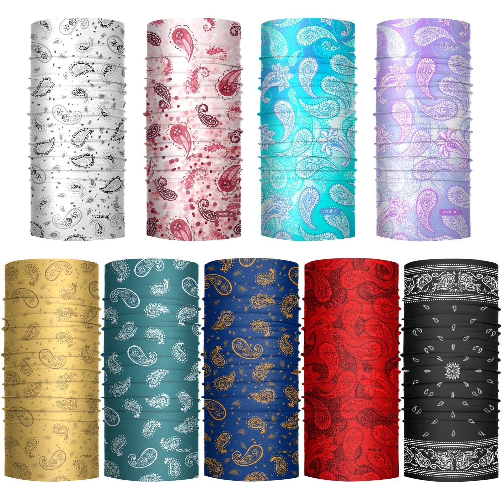 Paisley Head Wrap Scarf Set