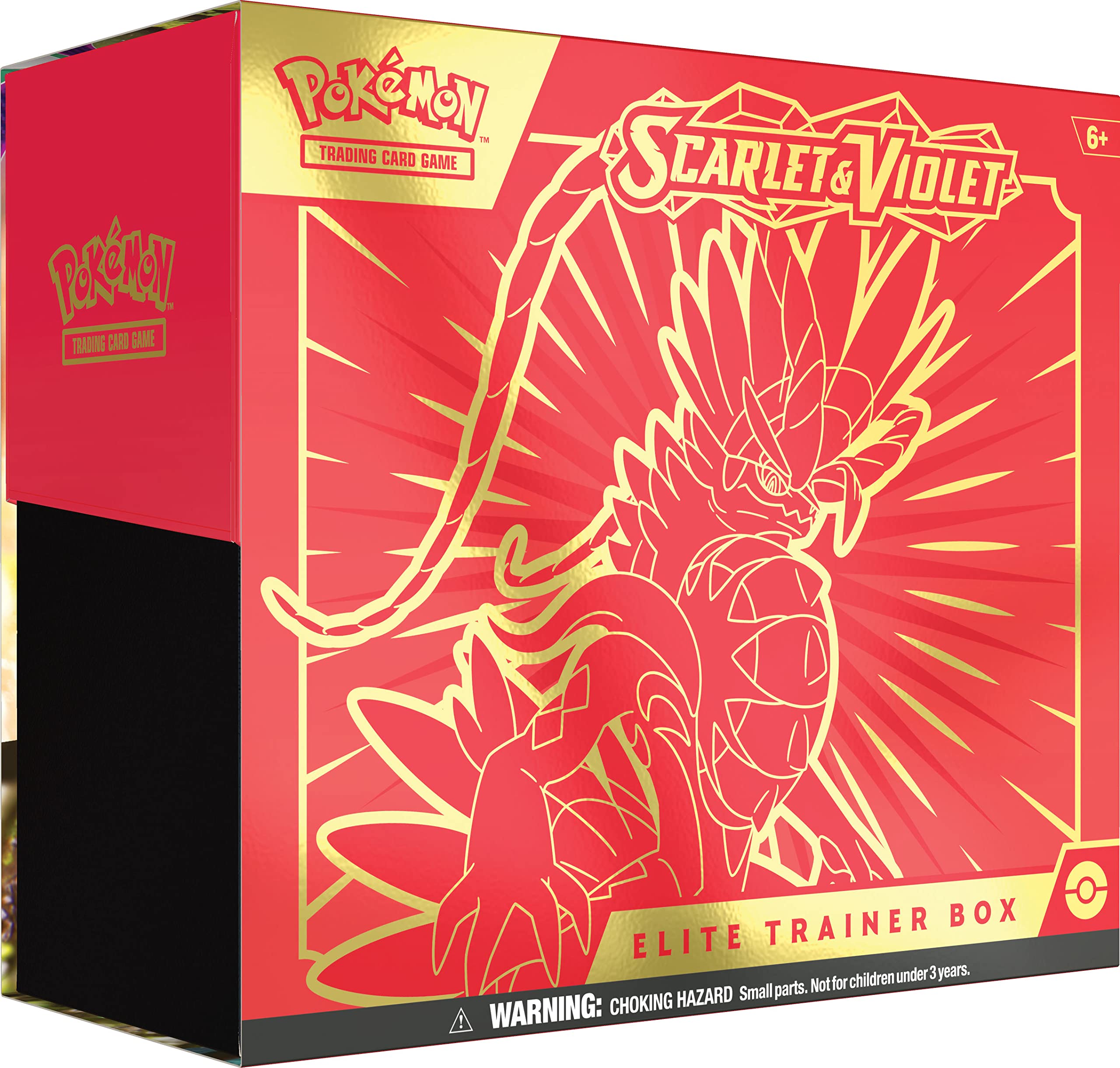 Pokémon TCG: Scarlet and Violet Elite Trainer Box - Koraidon (1 Full Art Promo Card, 9 Boosters and Premium Accessories) — image 1