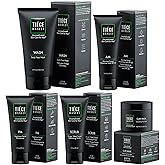 Tiege Hanley 90 Day Large Skin Care Set for Men, Advanced Routine, System Level 2, Daily Face Wash, Facial Scrub, Two Moisturizers, and Eye Cream for Healthy Skin, Men’s Skin Care, 5 Piece Kit