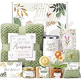Get Well Soon Gift Baskets for Women, Sending Warmth Gift, Self Care Gifts, Spa Care Package After Surgery Inspirational Thinking of You Sympathy Gift, Birthday/Valentines Day Gifts for Women